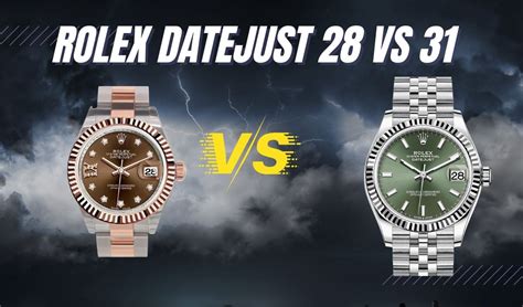 28 vs 31 rolex|Rolex lady 28mm vs 31mm.